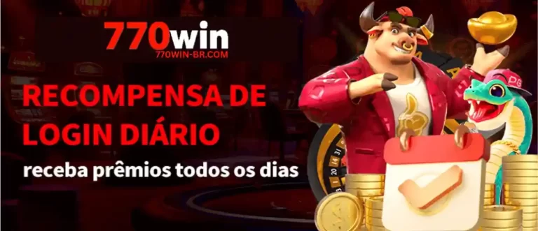 recompensa de login promoções